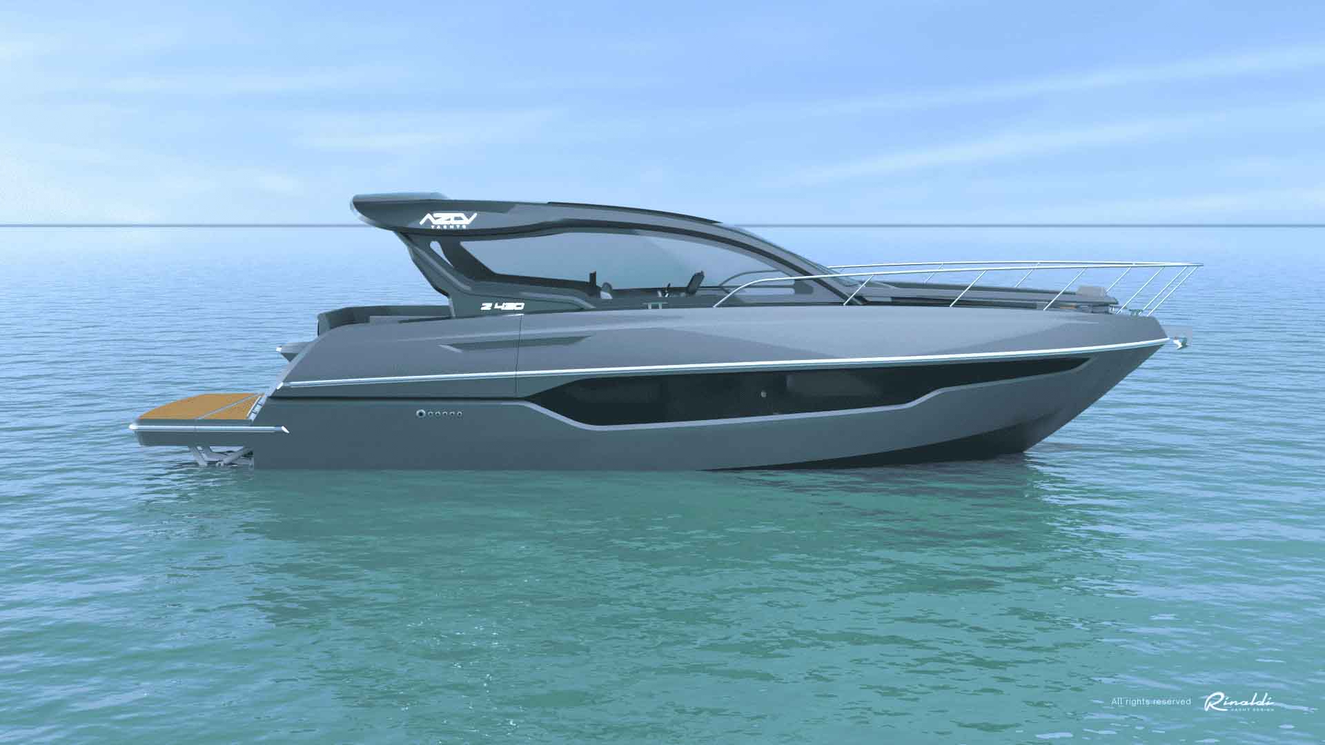 Z420 HT - lançamento azov yachts